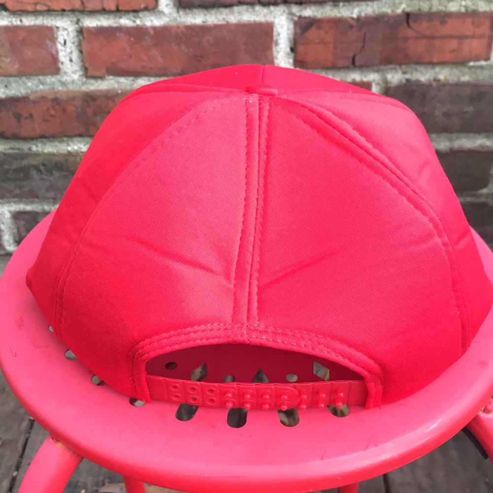 Red Hustler Trucker Hat - Picture 2 of 5